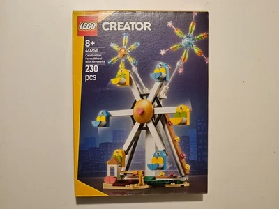 LEGO® 40758 Riesenrad mit Feuerwerk GWP Ferris Wheel Firework NEU OVP VERSIEGELT - Bild 1 von 3