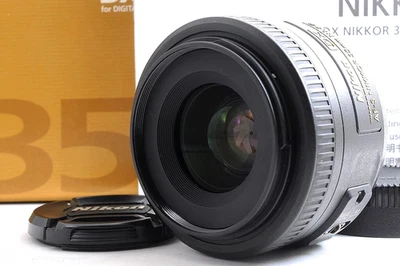 Nikon AF-S NIKKOR 35mm F1.8G DX AF Standard Lens For F Mount TOP MINT BOX Japan - Image 1 of 4