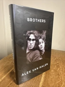Brothers by Alex Van Halen SIGNED 2024 UK 1st/1st HB HarperCollins - Picture 1 of 9