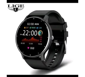 Montre connectée pour femme et homme, écran tactile, sport, montre fitness, ip67, étanche - Photo 1/3