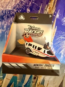 2025 Disney Parks Racers Monorail Dragster 1:64 Die Cast Car Mickey Ear Hat NEW - Picture 1 of 1