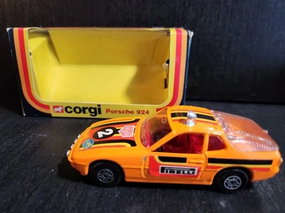 CORGI TOYS 303 PORSCHE 924 RALLY HATCHBACK DIECAST VINTAGE 1979 IN ORIGINAL BOX - Image 1 of 4
