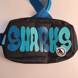 San Jose Sharks Umhängetasche Bauchtasche 10" x 6" - Bild 1 von 5