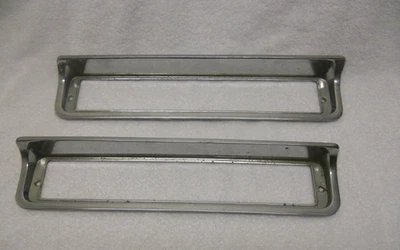 一对 1981-1987 G 车身别克君威公园灯灯透镜表圈 LH RH OEM GM — 第 1/4 张图片