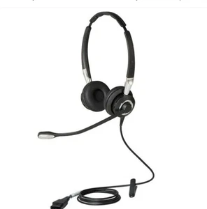 Jabra BIZ 2400 II QC Duo NC Stereo On-Ear Headset - Black (2409-820-204) - Picture 1 of 3