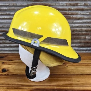 BULLARD PX Firedome Fire Firefighter k Helmet Yellow Fantastic condition! - Picture 1 of 18