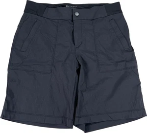 Athleta Women’s Black Trekkie Bermuda Hiking Shorts - 6 - Picture 1 of 4