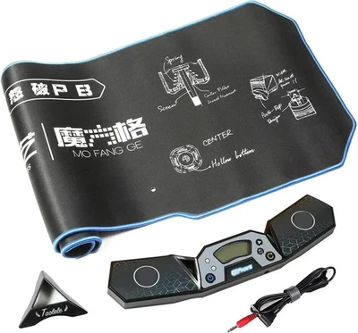 TAOLELE Speed Cube Timer Professionale Atletica Touch Control Timer con Tappetino 80X30CM UK