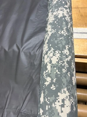 ACU Digital Camo Gorte-Tex Nylon Camuflaje Ripstop Impermeable Por Yarda Foto 1 de 3