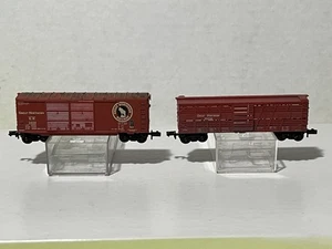 MICRO TRENES 23061 GN 35021 GN 40' CAJA Y 40' STOCK (2) SIN ETIQUETA KADEE N - Imagen 1 de 12