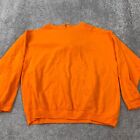 Athletic Works Drawstring Hoodie Men's 2XL XXL Long Sleeve Orange Cotton Blend