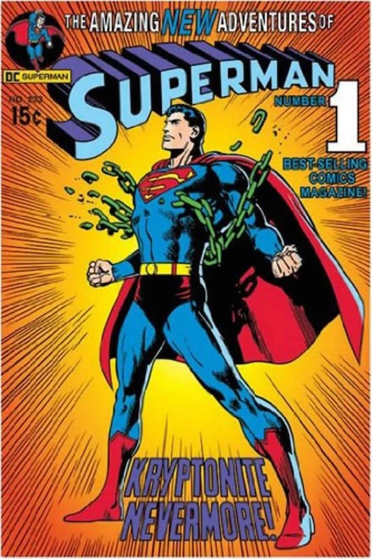 ПЛАКАТ - Amazing Superman DC комиксов чехол 24 дюймов x 36 дюймов новый супергерой - Изображение 1 из 1