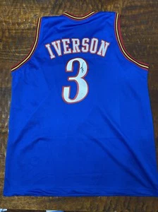 Allen Iverson Signed Philadelphia 76ers Jersey JSA Coa Autographed - Picture 1 of 7