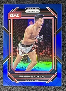 2023 Panini Prizm UFC Brandon Royval #133  Blue Prizm 059/175 - Flyweight