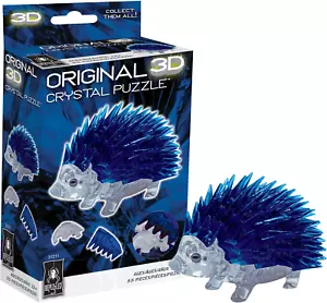 Bepuzzled | Hedgehog Standard Original 3D Crystal Puzzle, Ages 12 and Up - Picture 1 of 12
