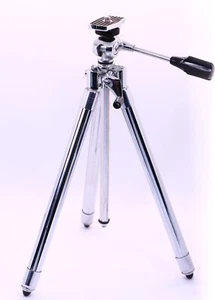 SUNSET METAL JAPAN FOLDABLE 11"-49" EXPANDABLE TABLE TRIPOD FOR CAMERA FREE SHIP - Picture 1 of 9