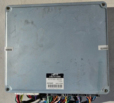 1998-03 JAGUAR XJ8 XK VANDEN PLAS ДВИГАТЕЛЬ КОМПЬЮТЕРНЫЙ МОДУЛЬ LNC1410BB 079700-8530 - Изображение 1 из 4