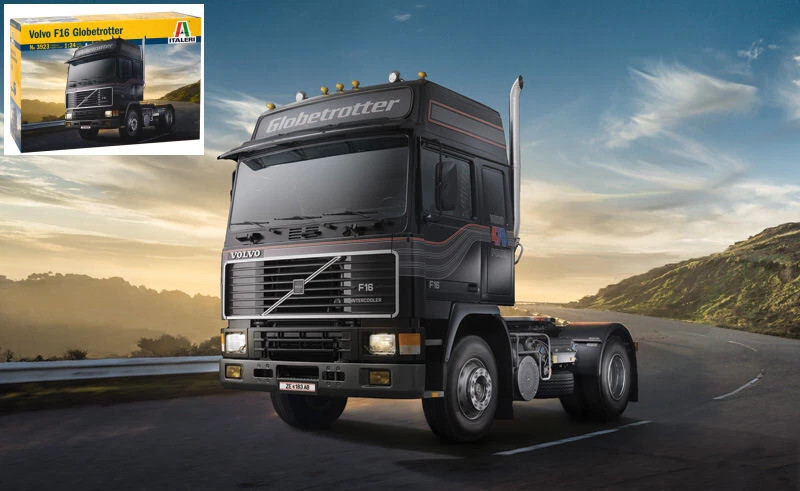 Italeri VOLVO F-16  GLOBETROTTER KIT 1:24 - Immagine 1 di 1