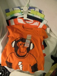 (K) Pack of 5 Carter Bodysuits onzie and 1 Carters shirt 18 Month - Picture 1 of 8