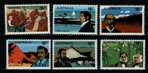 Australia 1976 - Famous Australian Explorers - Set of 6 - MNH - Picture 1 of 1