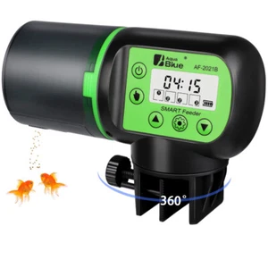 Aquarium Fischfutterautomat Automatischer Fischfutterspender Timer Futterautomat - Bild 1 von 12