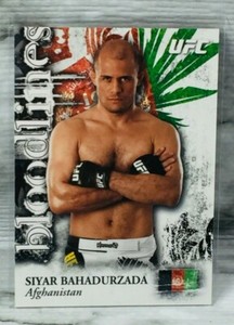 2012 Topps UFC Bloodlines Bloodlines #BLSB Siyar Bahadurzada