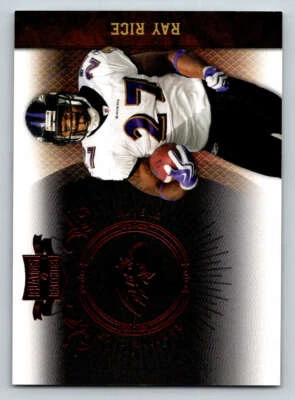 2010 Panini Plates and Patches #9 Ray Rice 499 (ref 196575) - Image 1 of 2
