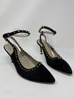 Sexy Torrid Womens Shoes Spike ￼stiletto Heel Shoes Black 10 Velour Ankle Strap
