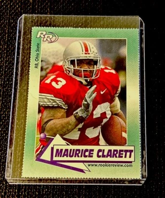 MAURICE CLARETT ROOKIE 2003 ROOKIE REVIEW SI 2002 OHIO STATE CHAMPS BUCKEYES NM+ - Image 1 of 2