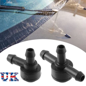 2pcs Front Car Windshield Washer Nozzle Wiper Spray Jet for Volvo V50 2006-2010 - Picture 1 of 13
