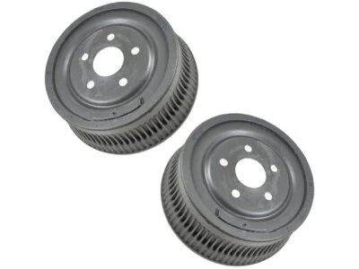 For 1988-1995 Plymouth Grand Voyager Brake Drum Set Rear 61698HBJF 1989 1990 - Image 1 of 2
