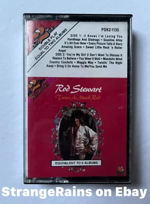 Rod Stewart ~ Twice as Much Rod ~  Cassette Tape ~ PLAY TESTED & SOUNDS GREAT! - Image 1 of 4