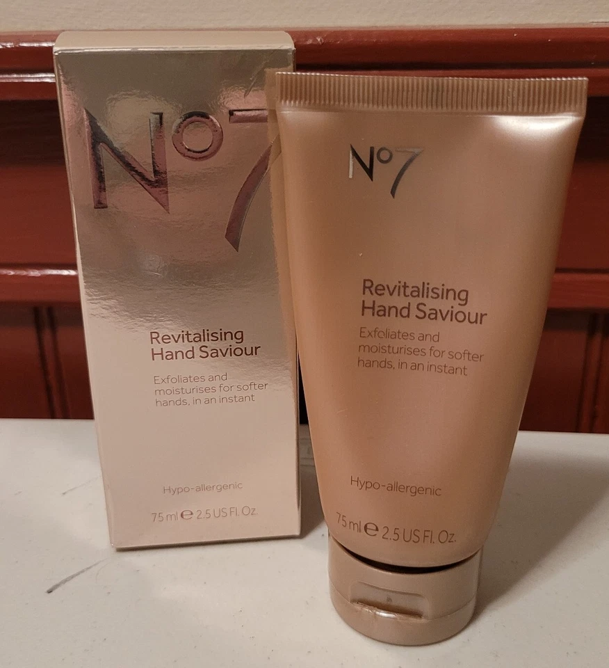 No 7 Revitalizante Salvador de Manos Exfoliante Hidratante Suave 2.5 OZ/75mL - Nuevo Foto 1 de 1