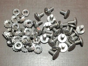 25 piezas guardabarros de bicicleta tornillos de remache tuercas de acero inoxidable para Schwinn Stingray Krate - Imagen 1 de 8