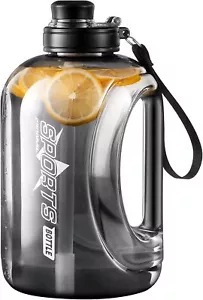 95Oz Water Bottle with Straw,Handle,BPA Free,Eco-Friendly for Sports,Fitness,Gym - Picture 1 of 16