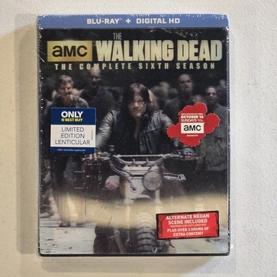 The Walking Dead - Season 6 BLU-RAY 2015 LIMITED EDITION LENTICULAR - BRAND NEW - Image 1 of 3