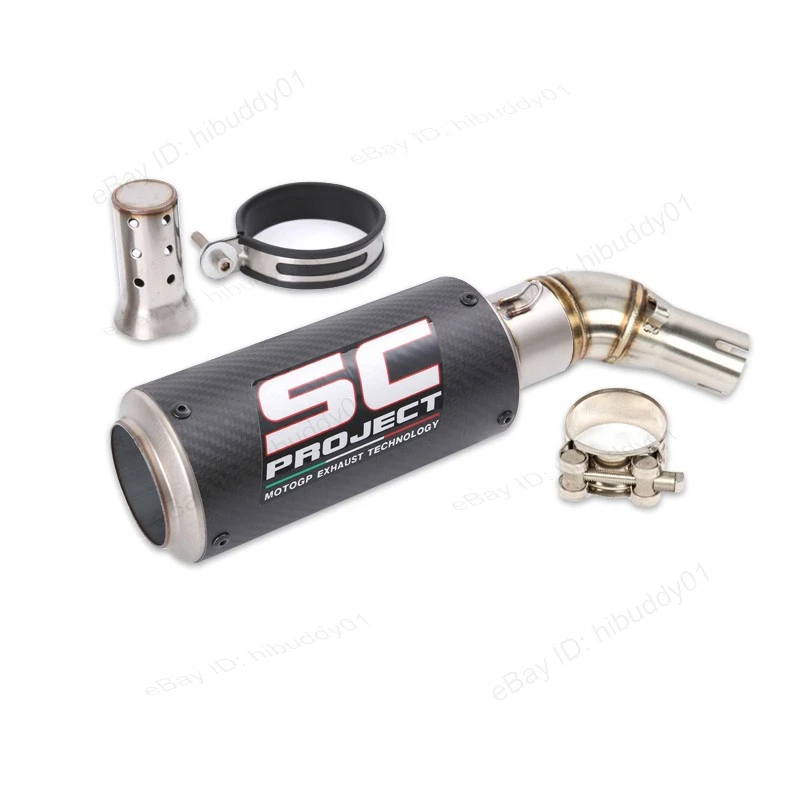 YZF R3 R25 2015-2025 для Yamaha MT03 насадка на выхлопные наконечники углеродная труба глушителя - Изображение 1 из 4