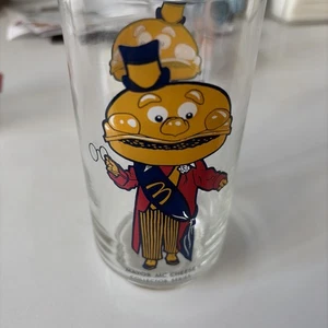 Vintage 1970's McDonald's Collector Series Drinking Glass Mayor McCheese Cup - Picture 1 of 3