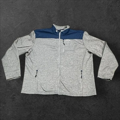 Orvis Sweater Mens XL Performance Pullover Quarter Zip Fleece Gray Pocket - Image 1 of 4