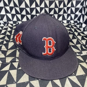 Boston Red Sox Gorra Gorra Snap Back Azul Marino MLB Béisbol Hombres Nueva Era 9FIFTY - Imagen 1 de 13