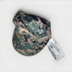 USMC MARINE CORPS WOODLAND MARPAT Garrison CAP 8 POINT COVER Sz SMALL - Picture 1 of 4