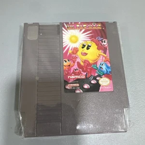 Ms. Pac-Man Namco Very Minor Top Label Lifting - Picture 1 of 3