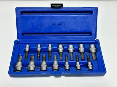 Cornwell CBS1402S 14 Piece 1/4” & 3/8” Drive SAE and Metric Hex Bit Socket Set - Image 1 of 4