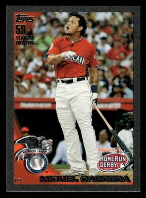 Miguel Cabrera Detroit Tigers 2010 Topps Update Black #US-326 SN /59 - Image 1 of 2