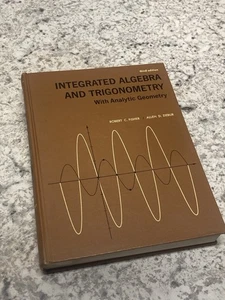 Integrated Algebra And Trigonometry 1972 3rd Edition Fisher & Ziebur Geometry - Imagen 1 de 5