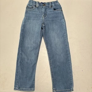 Levi's 502 Jeans Youth Boys Size 6 Regular Blue Denim Light Wash - Picture 1 of 6