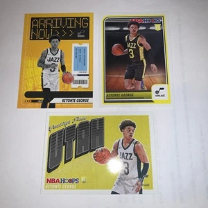23-24 NBA Hoops Keyonte George RC #271, Greetings From Utah #14, Arriving Now #6 - Picture 1 of 1