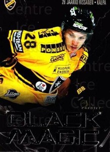 2016-17 Finnish Cardset Black Magic #6 Jaakko Rissanen