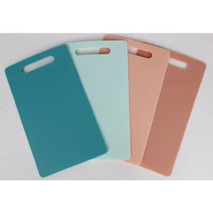 BURI Cutting Boards Set of 4 Colorful Kitchen Serving Cooking Crushing Food - Picture 1 of 3
