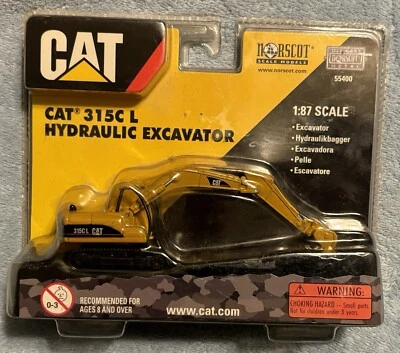 Excavadora hidráulica CAT 315C L 1/87 juguete fundido a presión NUEVO sellado de fábrica Foto 1 de 4